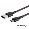 Cable USB macho A USB tipo C 3.1 Macho 1.5 Mtrs Netmak NM-C99