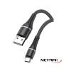 Cable Usb a Micro Usb 2A 1M Black Strong Series Premium NM-117